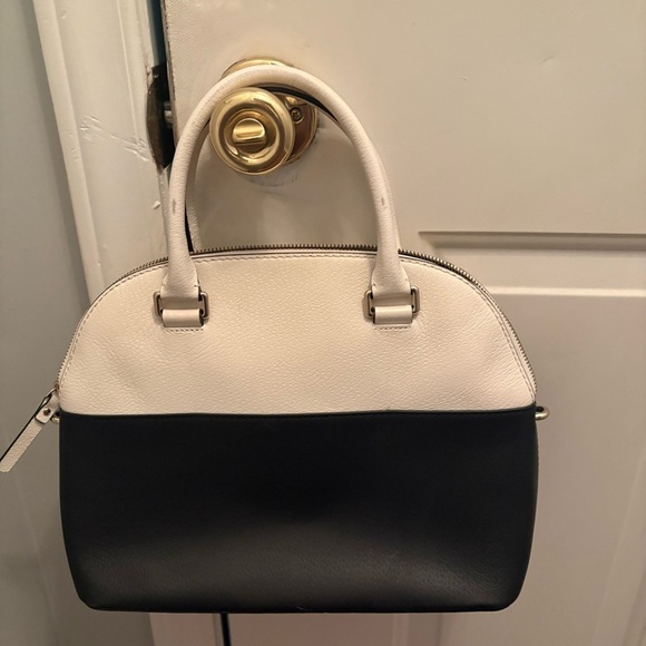 Kate Spade Black and White Dome Purse - Picture 5 of 14